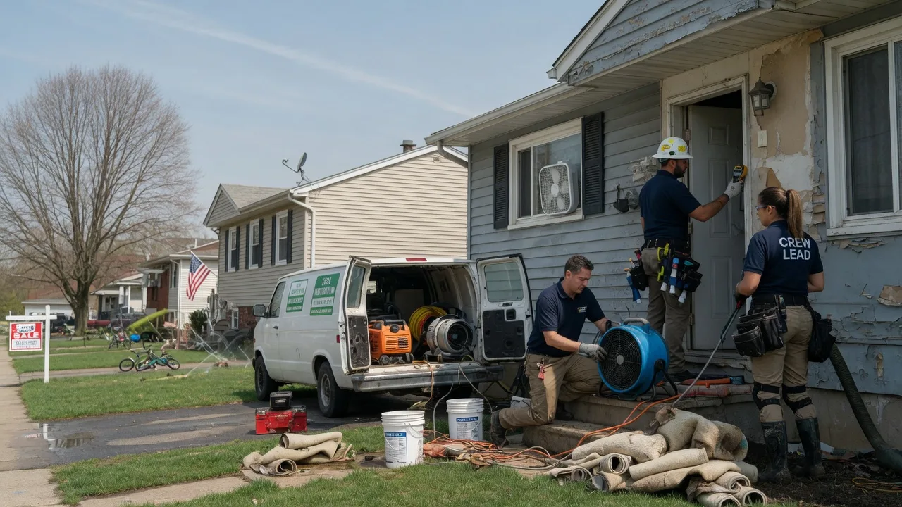 Flood Cleanup in Milan, IL near me